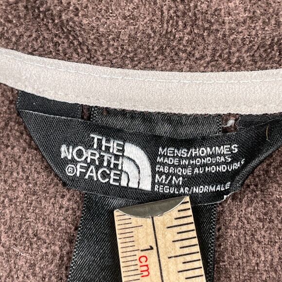 North‎ Face Pullover Mens M Brown Fleece Quarter Zip Gorp Outdoor Jacket Hiking - Picture 7 of 12